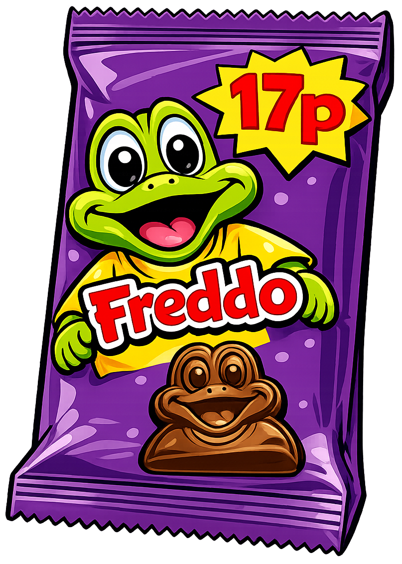 Freddo chocolate bar — the 17p era